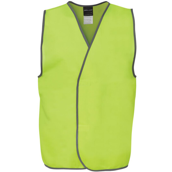Front View of JB's Wear HI VIS SAFETY VEST