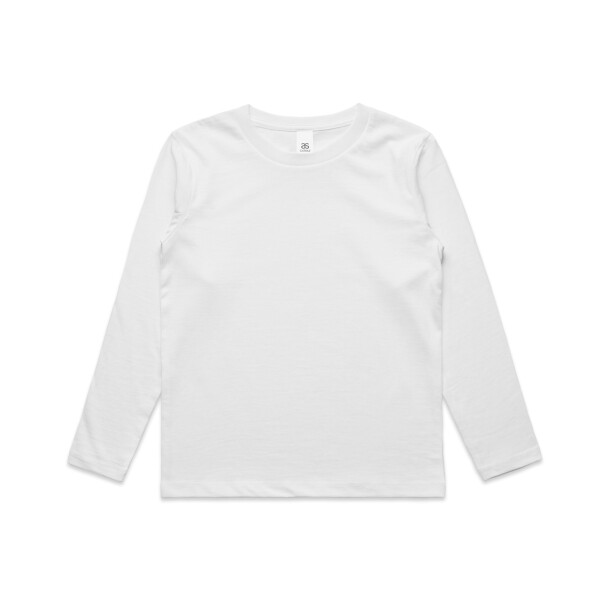 Front View of AS Colour / KIDS STAPLE  L/S TEE