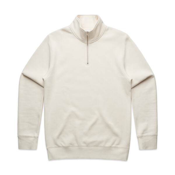 Front View of AS Colour HALF ZIP CREW
