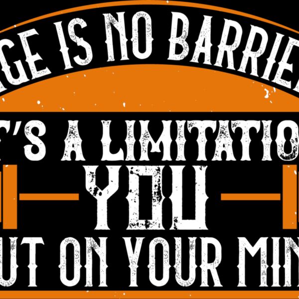 Age is no barrier  Its a limitation you put on your mind Thumbnail